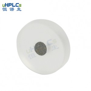 恒譜生超高壓PCTFE液相色譜耗材不銹鋼在線過(guò)濾器篩板，OD6.4*ID1.6*H1.6