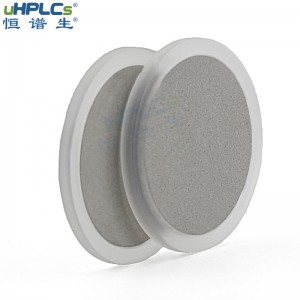 恒譜生HPLC在線過(guò)濾器PCTFE不銹鋼篩板液相色譜濾膜，OD22.4*ID19.0*H1.6